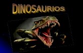 Cuando aparecieron los dinosaurios Los dinosaurios mas gigantes Los mas rápidos Los mas feroces Dinosaurios Aéreos Dinosaurios del mar Su Alimentación.