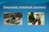 Pneumatic Antishock Garment. Estabilización/fijación de la fractura Objetivo: reducción de la fractura y control del sangrado Externa No Invasiva Sábana.