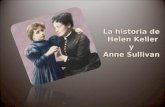 La historia de Helen Keller y Anne Sullivan Helen Keller quedó sorda y ciega a causa de una enfermedad cuando tenía 19 meses de edad. Llegó a desarrollarse.
