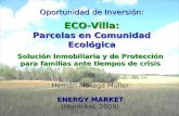 1/24 Oportunidad de Inversión: ECO-Villa: Parcelas en Comunidad Ecológica Solución Inmobiliaria y de Protección para familias ante tiempos de crisis por.