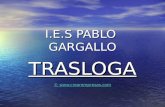 I.E.S PABLO GARGALLO TRASLOGA ©  © .