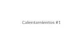 Calentamientos #1. # 1 CHOOSE the correct form of the verb then CONJUGATE the verb using the present tense 1.Yo__________ (levantar/ patinar) pesas en.
