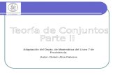 Adaptación del Depto. de Matemática del Liceo 7 de Providencia. Autor: Rubén Alva Cabrera.