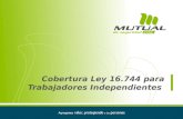 Cobertura Ley 16.744 para Trabajadores Independientes.