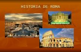 HISTORIA DE ROMA. 1.ROMA, DE LA ALDEA AL IMPERIO 2.LA HISTORIA DE ROMA 3.LA ECONOMÍA ROMANA 4.LA SOCIEDAD 5.LA RELIGIÓN 6.LA CULTURA 7.EL ARTE.