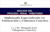 INDICIOS DEL PROCESO PENAL TRIBUTARIO Diplomado Especializado en Tributación y Cobranza Coactiva ( c ) Dr. Abogado Juan Villagómez Chinchay.