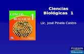 Ciencias Biológicas 1 Lic. José Pinela Castro. Atomos, Moléculas y Vida.