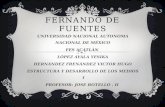FERNANDO DE FUENTES UNIVERSIDAD NACIONAL AUTONOMA NACIONAL DE MÉXICO FES ACATLÁN LÓPEZ AYALA YESIKA HERNÁNDEZ FRENÁNDEZ VICTOR HUGO ESTRUCTURA Y DESARROLLO.