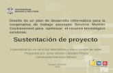 Bogotá, Colombia 2012 1 Sustentación de proyecto Especialización en servicios telemáticos e interconexión de redes Preparado por: Jover Alonso Cabrales.