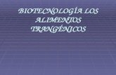 BIOTECNOLOGÍA LOS ALIMENTOS TRANGÉNICOS. 1.DISTINGUIR LOS PROCESOS DE SELECCIÓN NATURAL Y ARTIFICIAL 2.CONOCER LAS BASES DE LOS TRABAJOS EN BIOTECNOLOGÍA.