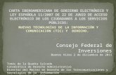 N UEVAS TECNOLOGÍAS DE LA INFORMACIÓN Y COMUNICACIÓN (TIC) Y D ERECHO. Consejo Federal de Inversiones Buenos Aires 2 de diciembre de 2011 Tomás de la Quadra.