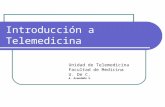 Introducción a Telemedicina Unidad de Telemedicina Facultad de Medicina U. De C. A. Avendaño V.