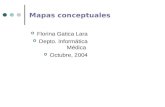 Mapas conceptuales Florina Gatica Lara Depto. Informática Médica Octubre, 2004.