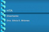 HTA Disertante: Dra. Silvia E. Briones. Guia americana de hta JNC 7.