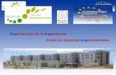 Experiencias de la Experiencia La implantación del la Experiencia Piloto de adaptación al ECTS en la Titulación de Ciencias Ambientales Piloto en Ciencias.