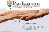 2015 Erick Machicao Ballivian. OFF Casos nuevos enfermedad Parkinson 2014 oct-dic/2015 ene-mar Bolivia Fuente SNIS.