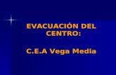 EVACUACIÓN DEL CENTRO: C.E.A Vega Media. 1. OBJETIVOS: Formar a la comunidad educativa en la realización de situaciones simuladas de emergencia en condiciones.