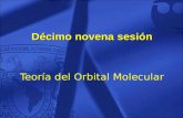 Décimo novena sesión Teoría del Orbital Molecular.