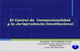 SUSANA CASTAÑEDA OTSU Presidenta 1era Sala Penal de Apelaciones Lima, 30-JUN-2015 1.