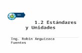 1.2 Estándares y Unidades Ing. Robin Anguizaca Fuentes.