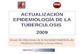 ACTUALIZACIÓN EPIDEMIOLOGÍA DE LA TUBERCULOSIS 2009 Grupo de Infecciosas de la Sociedad Madrileña de Medicina Familiar y Comunitaria.
