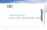 17/07/20150 ARGENTINA 2002 Buenos Aires, 26 Noviembre, 2002.