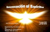 24 mayo 2015 Pentecostés Juan 20, 19-2 3 José Antonio Pagola Presentación: B. Areskurrinaga HC Euskaraz: D. Amundaraian Música: Año de la fe.