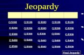 Jeopardy -ar -er/-ir -car/-gar/-zar dar/ver ser/ir Q $100 Q $200 Q $300 Q $400 Q $500 Q $100 Q $200 Q $300 Q $400 Q $500 Final Jeopardy.