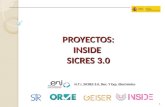 PROYECTOS: INSIDE SICRES 3.0 1 N.T.I. SICRES 3.0, Doc. Y Exp. Electrónico.