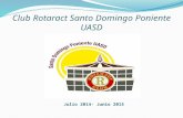 Club Rotaract Santo Domingo Poniente UASD Julio 2014- Junio 2015
