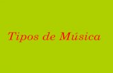 Tipos de Música Música Pop Origenes musicales Rock and roll, jazz, doo wop, folk y dance. Origenes culturales Mediados de la década de 1950, en el Reino.