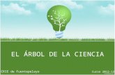EL ÁRBOL DE LA CIENCIA CRIE de Fuentepelayo Curso 2012-13.