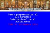 Temas preparatorios al VII Congreso Internacional de Mª Auxiliadora TEMA 4- diciembre 2014.