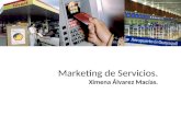 Marketing de Servicios. Ximena Álvarez Macías.. “El proceso de planificar y ejecutar la concepción del producto, precio, promoción y distribución de ideas,