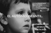 EL AUTISMO INFANTIL. KATHERIN POZO 1B BACH. PSICOLOGÍA.