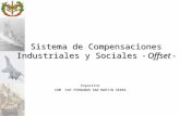Sistema de Compensaciones Industriales y Sociales - Offset - Expositor COM FAP FERNANDO SAN MARTIN SERRA.