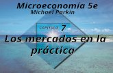 CAPÍTULO 7 Los mercados en la práctica Michael Parkin Microeconomía 5e.