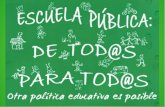 RECORTES EDUCATIVOS EN ANDALUCÍA Ministerio de Educación Real Decreto-Ley 14/2012 (Obligado cumplimiento) Aumento jornada lectiva (18 a 20 horas) Posibilidad.