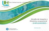 Estudio de Impacto y Dinámica ocupacional - EMPLEADORES - Abril 26 de 2015 Medicina Veterinaria y Zootecnia.