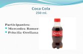 Coca Cola 250 ml. Participantes: Mercedes Romero Priscila Orellana.