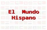 El Mundo Hispano Objetivo Saber y aprender la geografía latino americana y España con sus… Capitales Localización Referencia (mexicano, guatemalteco,