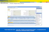 PowerBOSS Vision Integral del cliente - Vision 360. Facilita el conocimiento del cliente y la organización de la informacion, informacion actual y existente.
