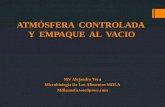 ATMÓSFERA CONTROLADA Y EMPAQUE AL VACIO MV Alejandro Vera Microbiología De Los Alimentos MDLA Mdlaunefa.wordpress.com.