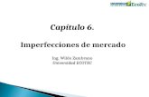 Capítulo 6. Imperfecciones de mercado Ing. Wilde Zambrano Universidad ECOTEC.