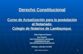 1 Edwin Figueroa Gutarra 1 Derecho Constitucional Curso de Actualización para la postulación al Notariado Colegio de Notarios de Lambayeque Edwin Figueroa.