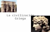 La civilización Griega. La democracia incorpora el concepto de ciudadanía Ciudadano (RAE): “Habitante de las ciudades antiguas o de Estados modernos como.