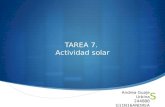 TAREA 7. Actividad solar Andrea Guaje Urbina 244888 G11N16ANDREA.