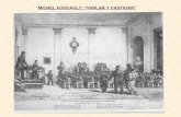 MICHEL FOUCAULT: “VIGILAR Y CASTIGAR”. Láminas 10 y 11. Interior de la Escuela de enseñanza mutua, situada en la calle del Port-Mahom, en el momento del.