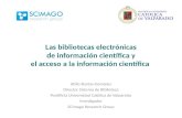 Las bibliotecas electrónicas de información científica y el acceso a la información científica Atilio Bustos-Gonzalez Director Sistema de Biblioteca Pontificia.