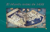 El Mundo antes de 1492. Astrolabio Brújula Imprenta Carabelas Tecnología de fines de la edad Media.